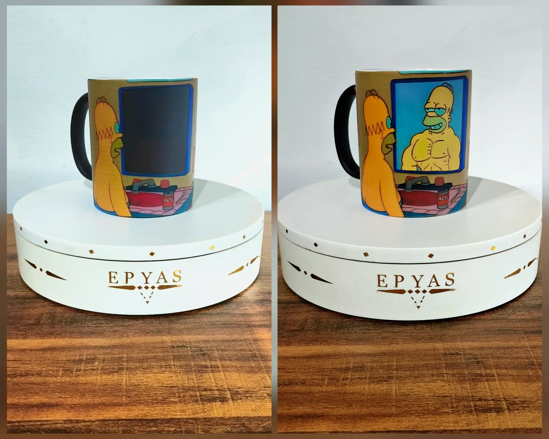 Tazas Mágica 3D - Homero Simpson