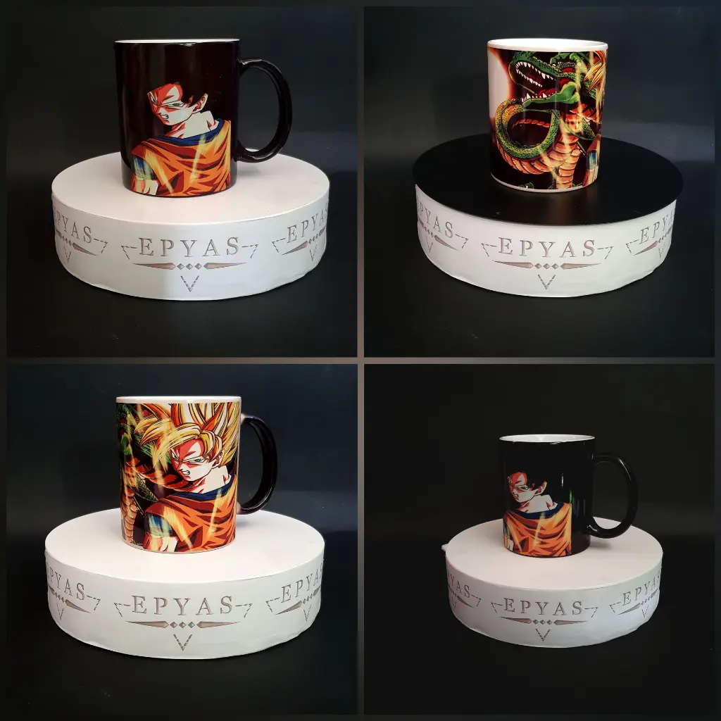 Taza Mágica - Shenlong, Goku Súper Sayayin