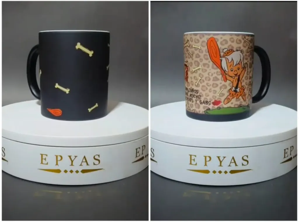 Taza Mágica - Bam Bam de los Picapiedras